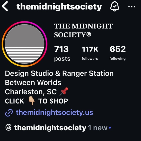 🔺 Mens Limited Edition Flamingo Tee by The Midnight Society , Size: L - Picture 11 of 11